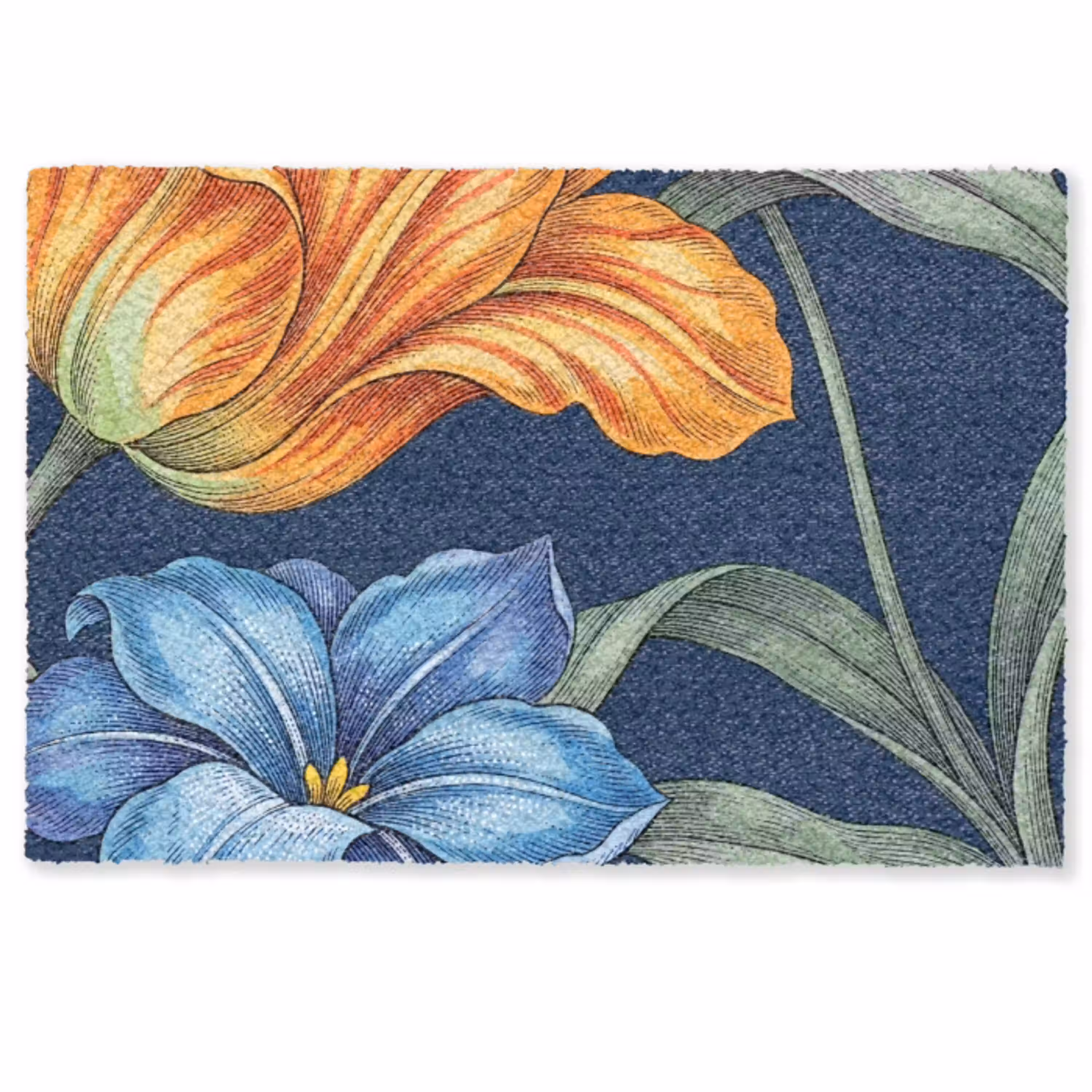 Bloemen - Botanisch - Patroon Deurmat klein -zkaufland3d