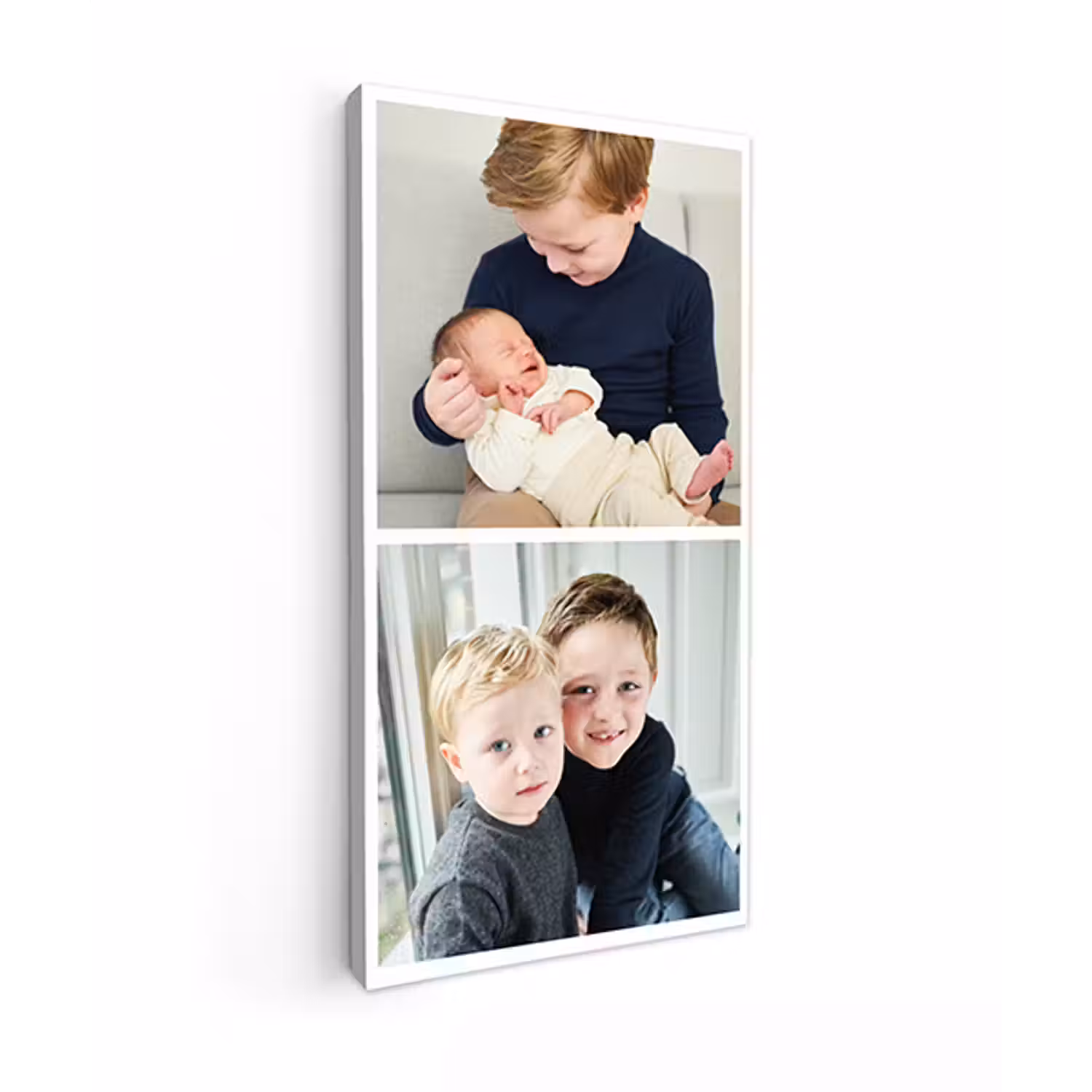 Canvas collage - Staand - 2 foto's