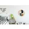 Cirkels - Abstract - Kleurrijk Wandcirkel aluminium klein -kinderkamer