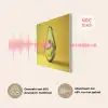 Avocado - Discobal - Geel - Glitter PET vilt klein -USP_NL