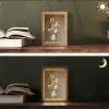 Oude meesters - Bloemen - Balthasar van der Ast Light Box met kabel (Tafellamp) klein -sfeer3