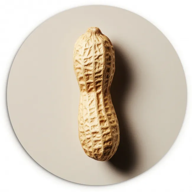 Pinda - Ruw - Beige KitchenYeah - Keuken - Wandcirkel Forex klein -3d