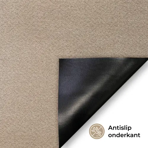 Vogel - Beige - Japandi Deurmat klein -antislip_NL