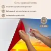 Bloemen - Zonnebloem - Zonsondergang - Nacht - Oranje keuken achterwand spatscherm klein -spatscherm_NL