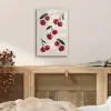 Kersen - Blaadjes - Rood plexiglas 5mm klein -sfeer4