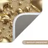 Druppels - Organisch - Goud Badmat klein 997 -USP_AntislipNL