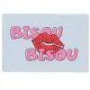 Bisou - Blauw - Roze - Lippen Deurmat klein -zkaufland3d