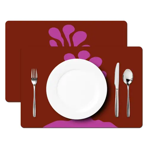 Boom - Paars - Cirkel - Vloeiend Placemat vinyl groot -zzsfeer2_Kitchenyeah-website
