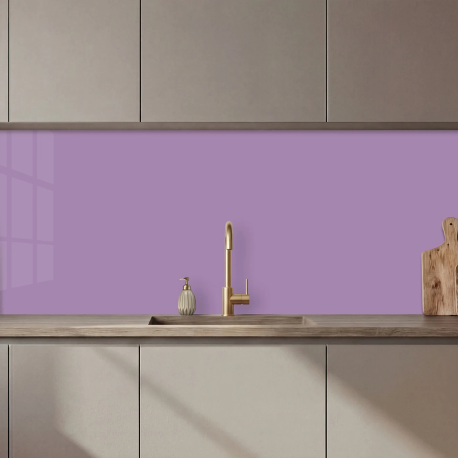 Interieur - Paars - Kleuren - Paarse - Kleur - Effen keuken achterwand 2 middel 871 zz_3dshopping