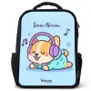 Kawai - Hond - Muziek Rugzak - Zwart middel -3d