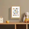 Alfabet - Educatief - Letters leren voor kinderen - Kleuren Light Box met kabel (Wandlamp kind) klein -sfeer2_kind