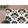 Abstract - Patroon - Zwart muismat rubber klein 262 -closeup