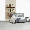 Plankjes - Boeken - Vaasjes - Planten fotobehang vinyl groot -slaapkamer