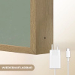 Hazen - Oren - Roze Light Box met batterij (Wandlamp) middel -USP_websiteoplaadbaarDE
