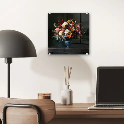 Groot - Bloemen - Vaas - Boeket plexiglas 5mm klein -sfeer6