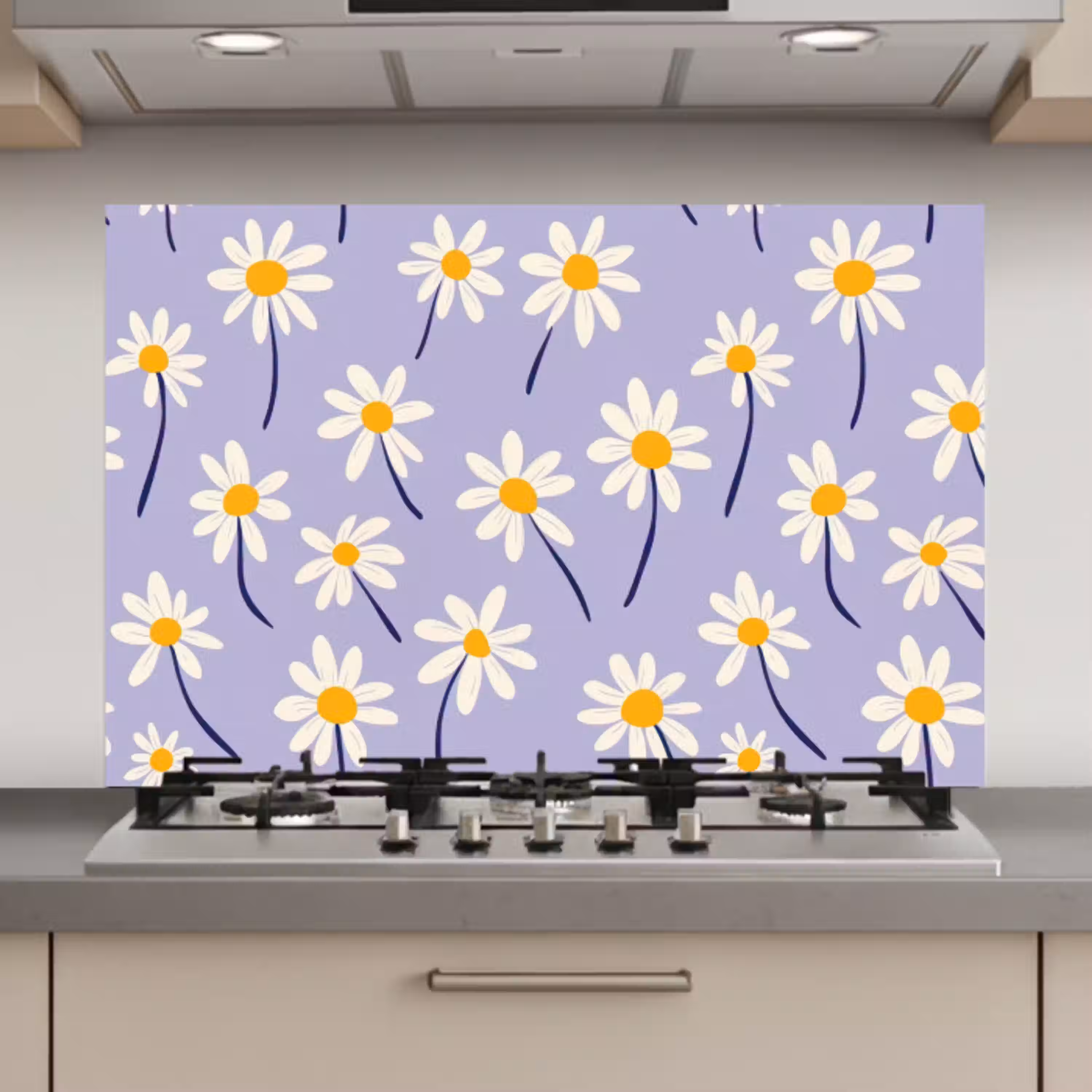 Modern - Madelief - Paars keuken achterwand spatscherm klein 900 -3d_website
