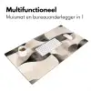 Grillige vormen - Subtiele overgangen - Dynamisch Muismat XXL klein -sfeer4