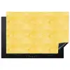 Frans - Citroen - Strepen - Wit - Geel Inductie beschermer vinyl 3mm klein 276 -3d