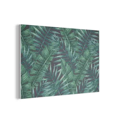 Jungle - Bladeren - Tropisch PET vilt middel -3d