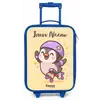 Kawai - Pinguin - Rolschaatsen Kinderkoffer - Blauw klein -zz3dotto