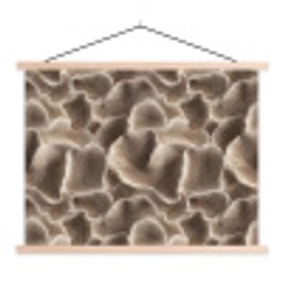Waaiervorm - Beige - Vezel textuur textielposter latten blank klein 122 -3d