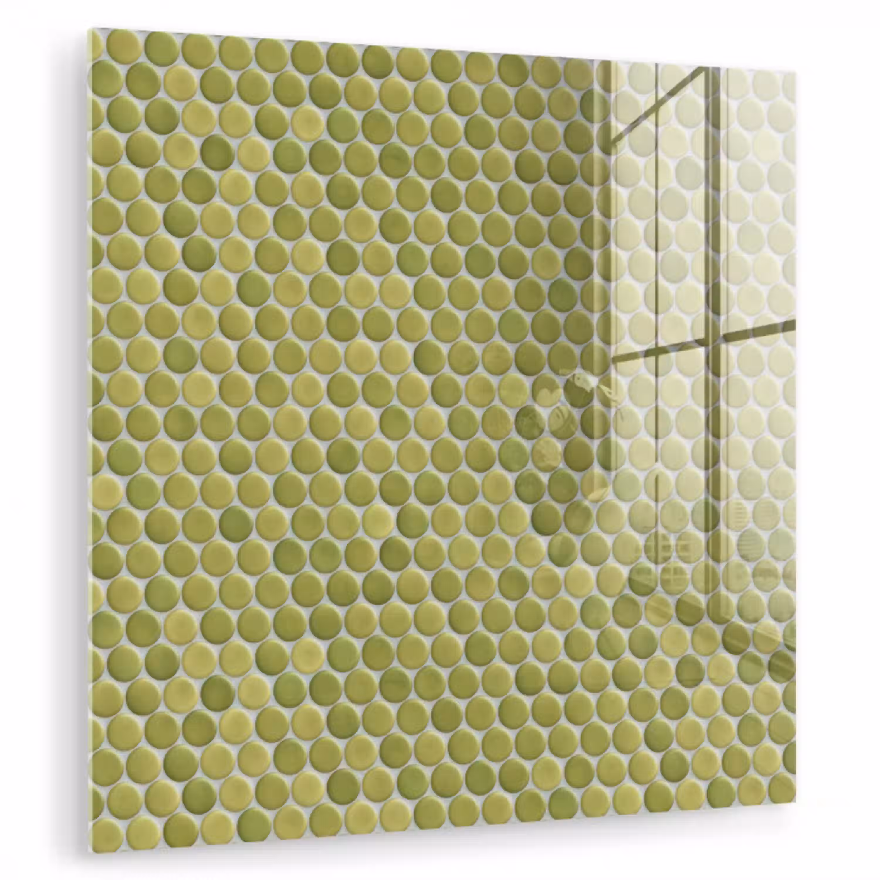 Penny - Mozaïek - Olijfgroen plexiglas 5mm klein 11 -zzzproduct_nieuw