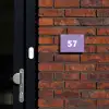 Paars - Traditioneel Naambord Rechthoek middel -sfeer1-rechthoek-S