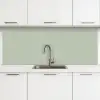 Mintgroen - Effen kleur keuken achterwand 2 middel 871 -3d