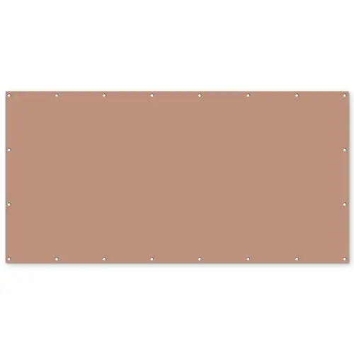 Beige - Kleur - Roze Balkonbeschermer Duitsland klein 596 -zz_3d
