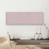 Retro - Ruit - Hartjes - Patroon canvas 2cm klein 828 -sfeer6