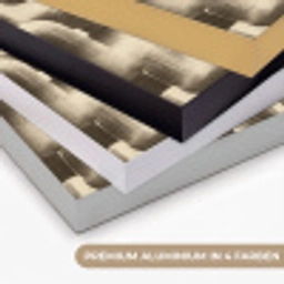 Abstract - Retro - Zwart Textielframe zwart klein 947 -USP_kleurenDE