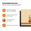 Vazen - Bloemen - Bladeren - Minimalistisch Inductie beschermer vinyl 3mm klein -zzzzzzz-td-ups