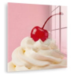 Kers - Slagroom - Roze plexiglas 5mm klein -zzzproduct_nieuw