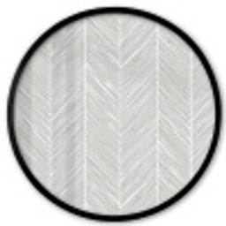 Klassiek - Visgraat - Grijs Fotolijst rond zonder passe partout klein 856 -3d