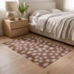 Hert - Vacht - Bruin Vloerkleed Rechthoek klein 1091 -atmosphere_sfeer3_global