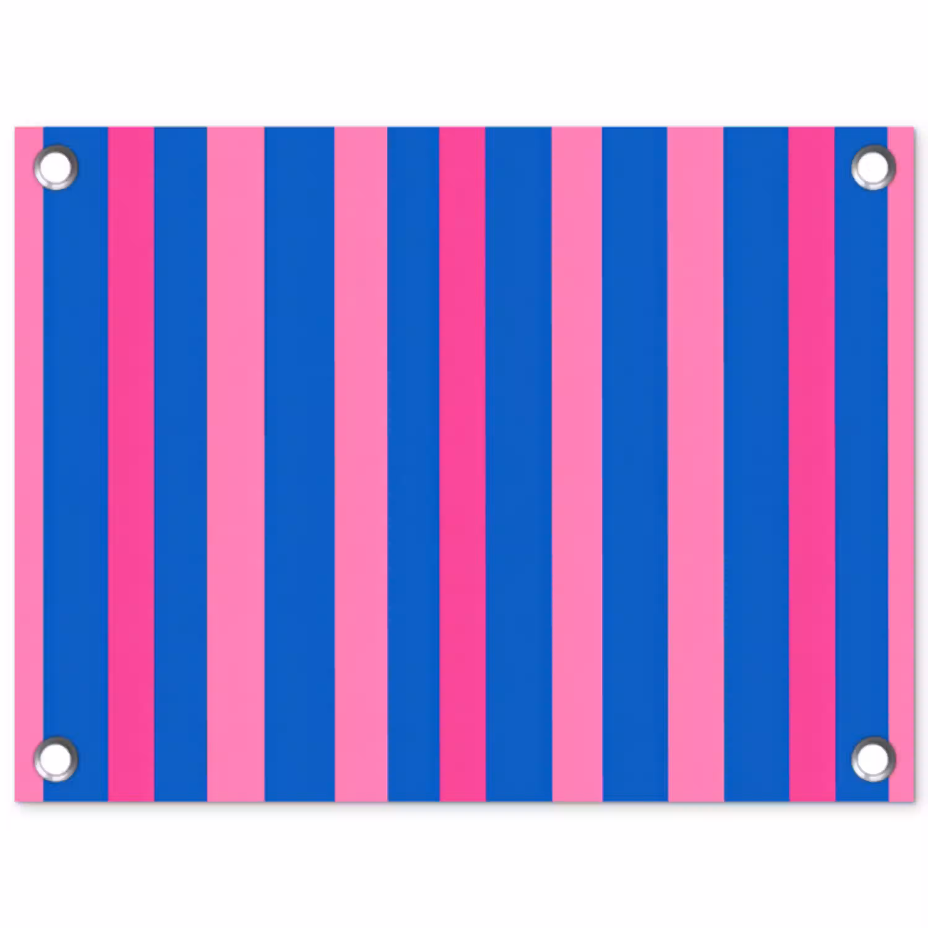 Modern - Optisch - Roze tuinposter los doek klein 239 -3d