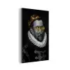 Willem van Oranje - Adriaen Thomasz - Zwart - Wit aluminium wit klein -3d