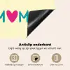 Hartje -  Moeder - Tekst - Kleurrijk Inductie beschermer vinyl 3mm middel -sfeer4