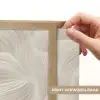 Lijnen - Waaier - Beige Light Box met batterij (Wandlamp) middel 907 -USP_websiteprintNL
