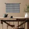 Zwart - Wit - Design - Geometrie - Patroon Wandkleed katoen klein 269 -sfeer6