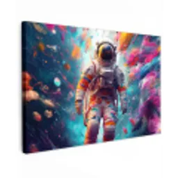 Neon - Meteoriet - Neon - Astronaut canvas 2cm klein -z3d