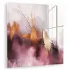 Watercolor - Goud - Roze - Abstract - Kunst plexiglas 5mm klein -zzzproduct_nieuw