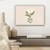 Vaas - Geruit - Bloem - Groen canvas 2cm klein -sfeer6