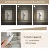 Hond - Wit - Kok Light Box met kabel (Tafellamp) klein -USP_dimbaarNL