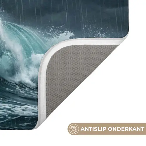 Storm - Badeend - Golven Badmat klein -USP_AntislipNL