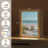 Duinen - Strand - Zee - Zomer Light Box met kabel (Tafellamp) klein -USP_NL