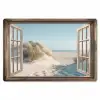 Doorkijk - Helmgras - Duinen - Zee - Landschap Placemat vinyl groot -zzsfeer1_Kitchenyeah-website