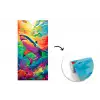Haai - Koraalrif - Abstract - Kleurrijk fotobehang vinyl groot -3d