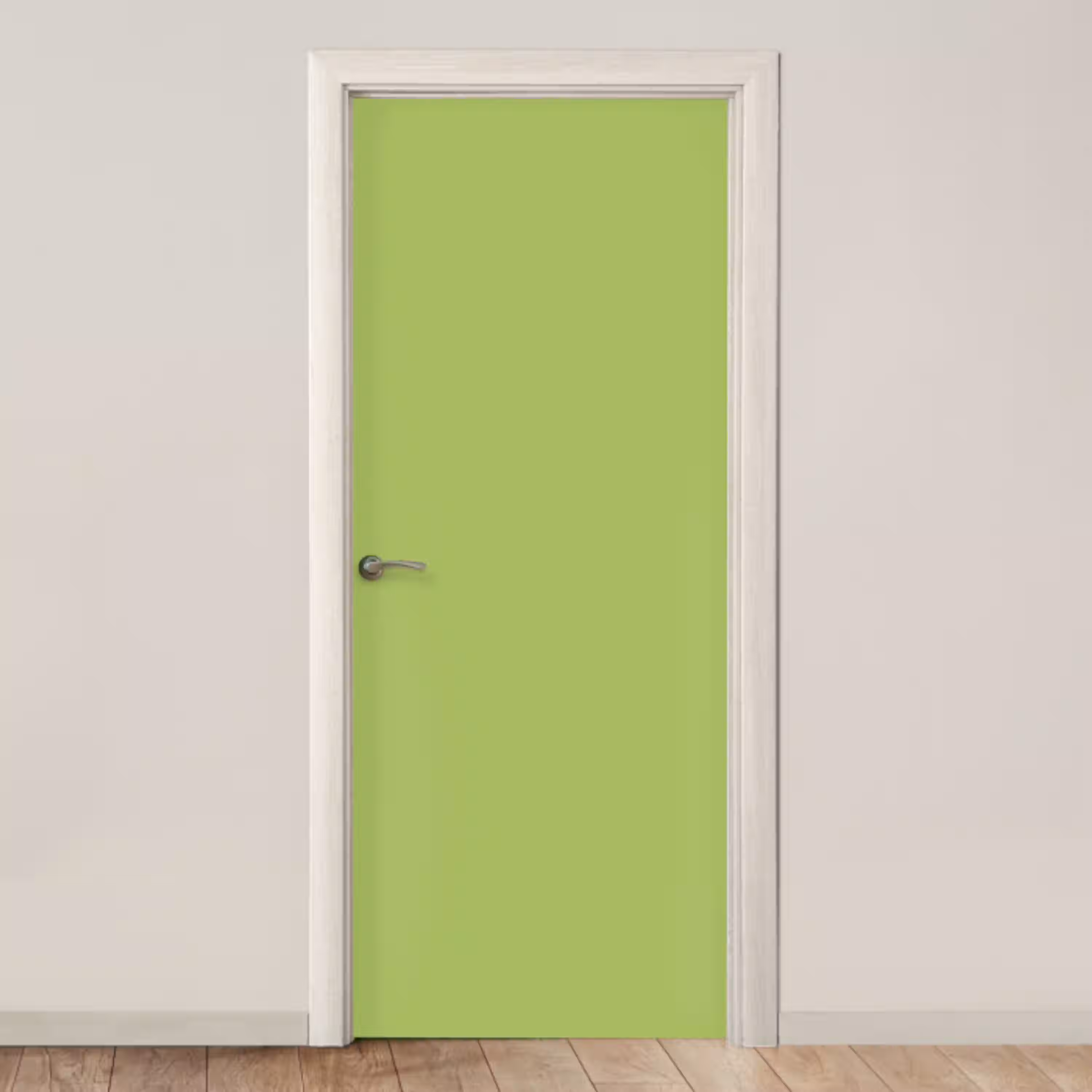 Lime - Glow - Groen deurposter klein 289 -3d_beige