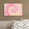 Patroon - Tie Dye - Pasteltinten - Roze canvas 2cm klein -sfeer3